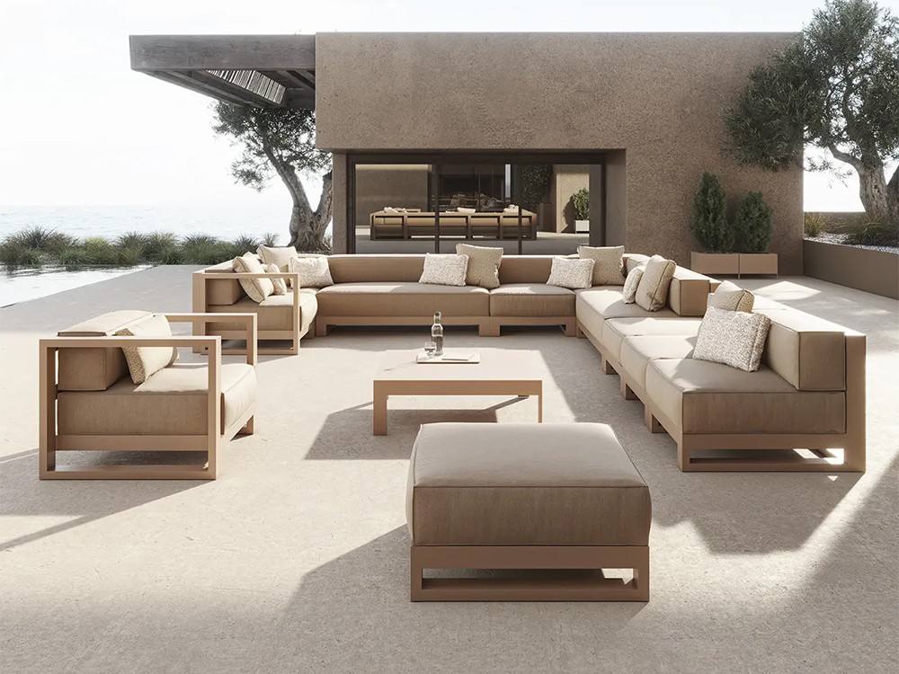 Colección de muebles premium para terraza o jardín Posidonia de Vondom