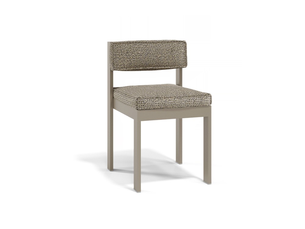 Silla de aluminio para comedor de terraza o jardín Posidonia de Vondom