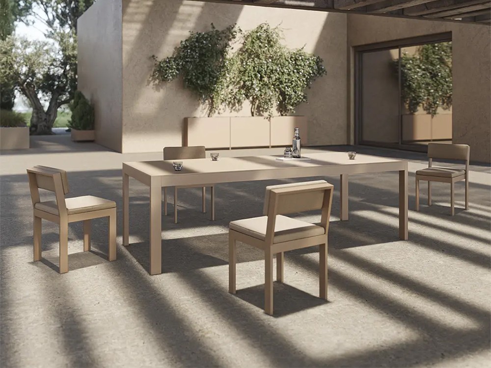 Muebles para comedor exterior Posidonia de Vondom