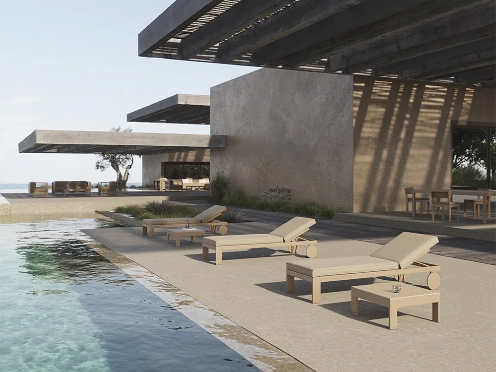 Colección de muebles para terraza o jardín Posidonia de Vondom