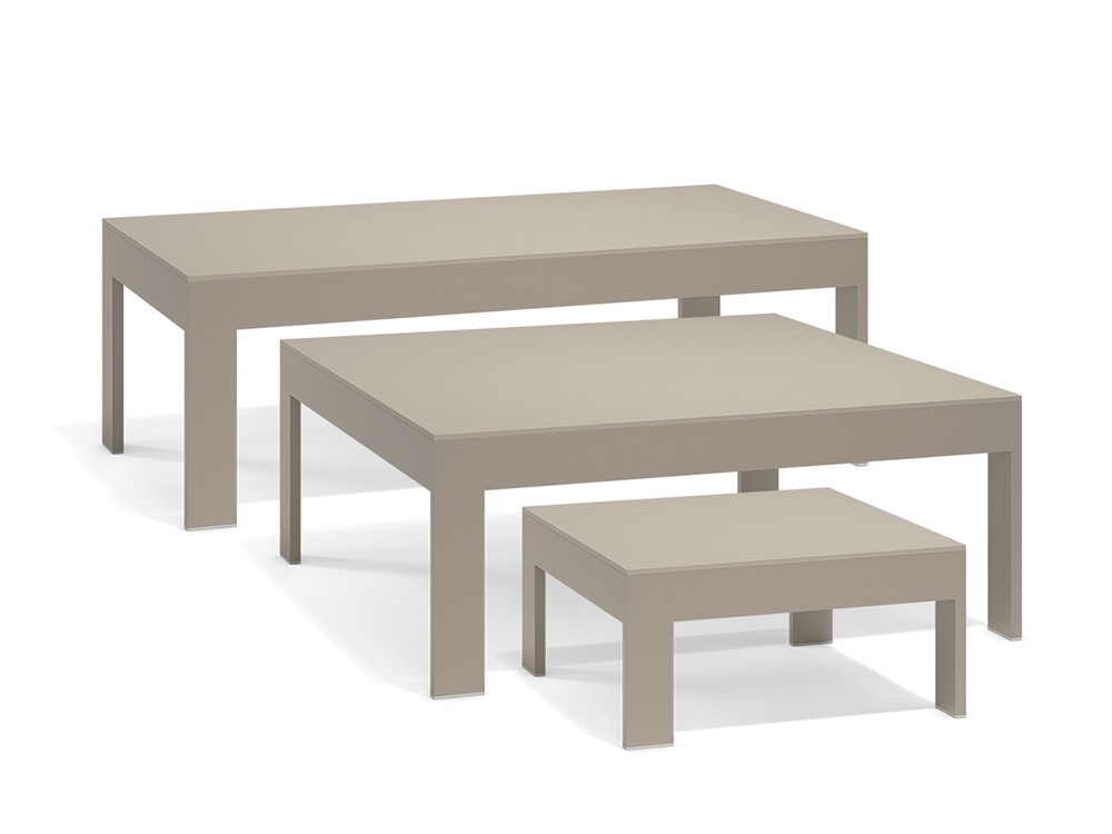 Posidonia muebles de jardín o terraza de aluminio de Vondom