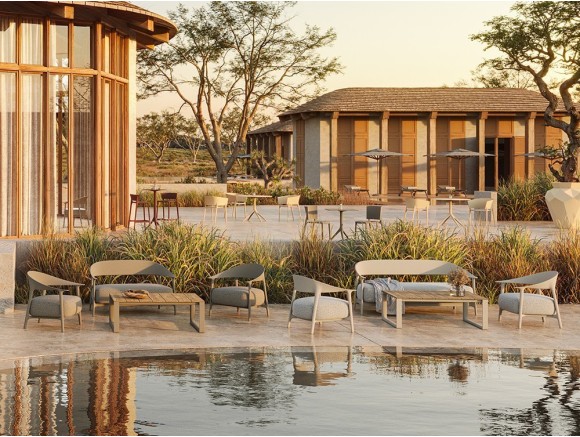 Colección de polipropileno para terraza o jardín África de Vondom