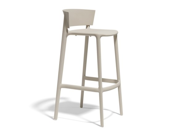 Taburete apilable África de Vondom