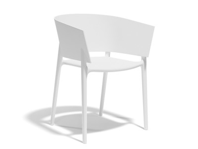 Sillón apilable de polipropileno premium África de Vondom
