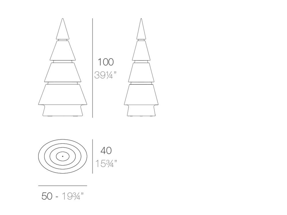 Medidas Forest de Vondom