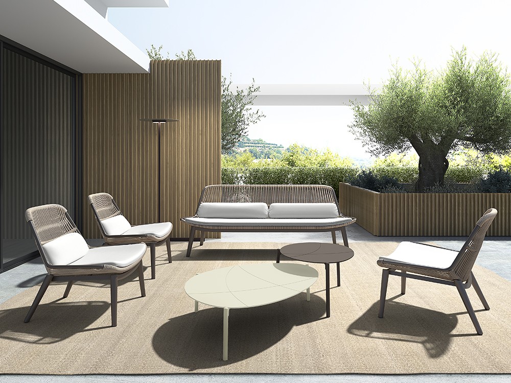 Muebles premium para terraza o jardín de diseño Catona de Agua de mar