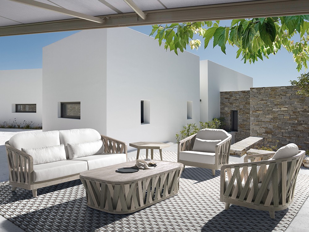 Crea tu oasis de relajación con el conjunto lounge Spark de Joenfa.