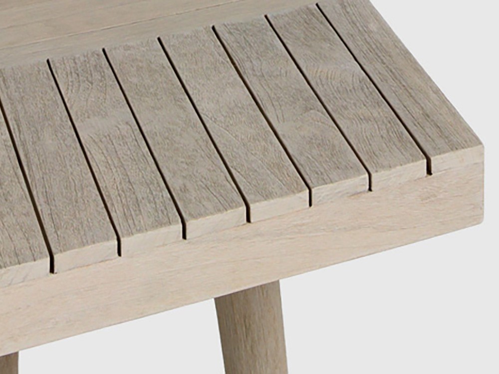 Detalle de la superficie de la mesa de Joenfa Santorini