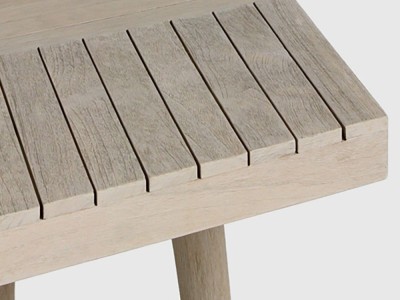 Detalle de la superficie de la mesa de Joenfa Santorini