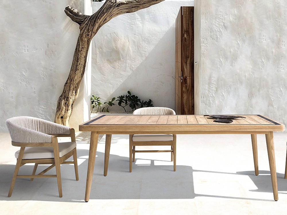 La mesa de comedor Desire de Joenfa, protagonista de tus encuentros al aire libre