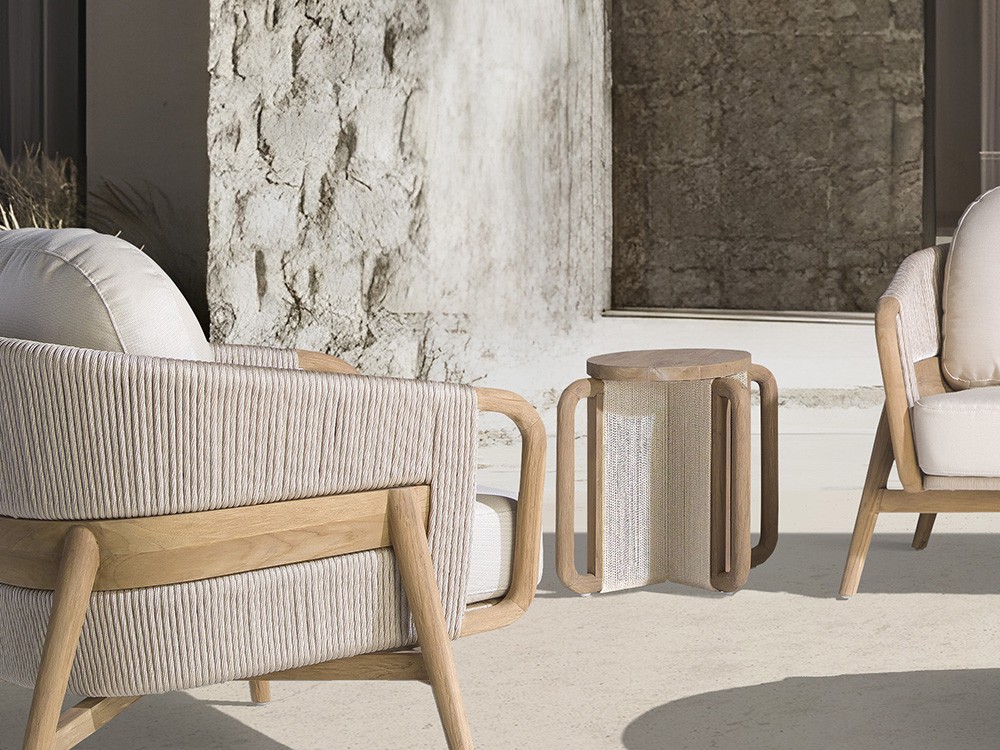 Mesa auxiliar Desire de Joenfa: el detalle perfecto para tu zona de relax exterior