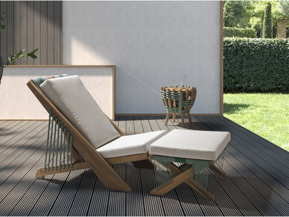 Sillón Snake de Joenfa: Un oasis de confort y diseño contemporáneo.