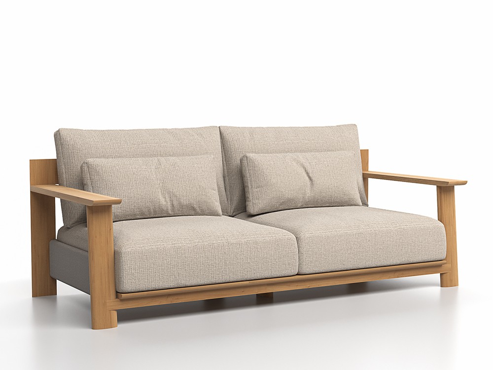 Diseño envolvente y natural para salones exteriores elegantes y confortables. Olma de SKLD