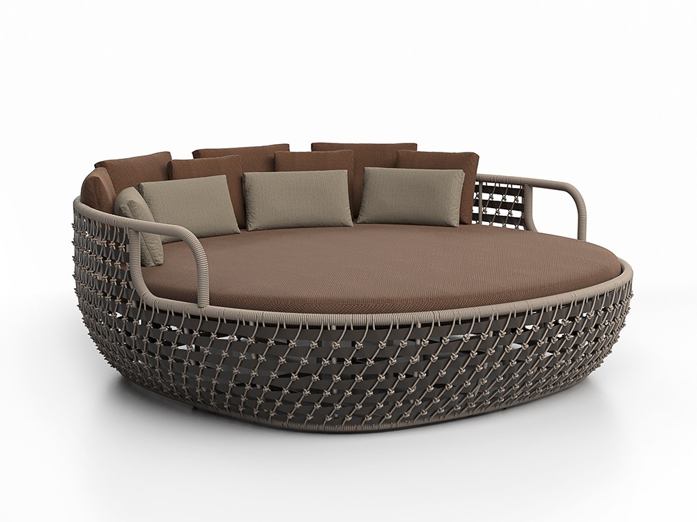 Relajación sin límites. El Daybed Koro SKLD, una pieza esencial para disfrutar del sol con estilo
