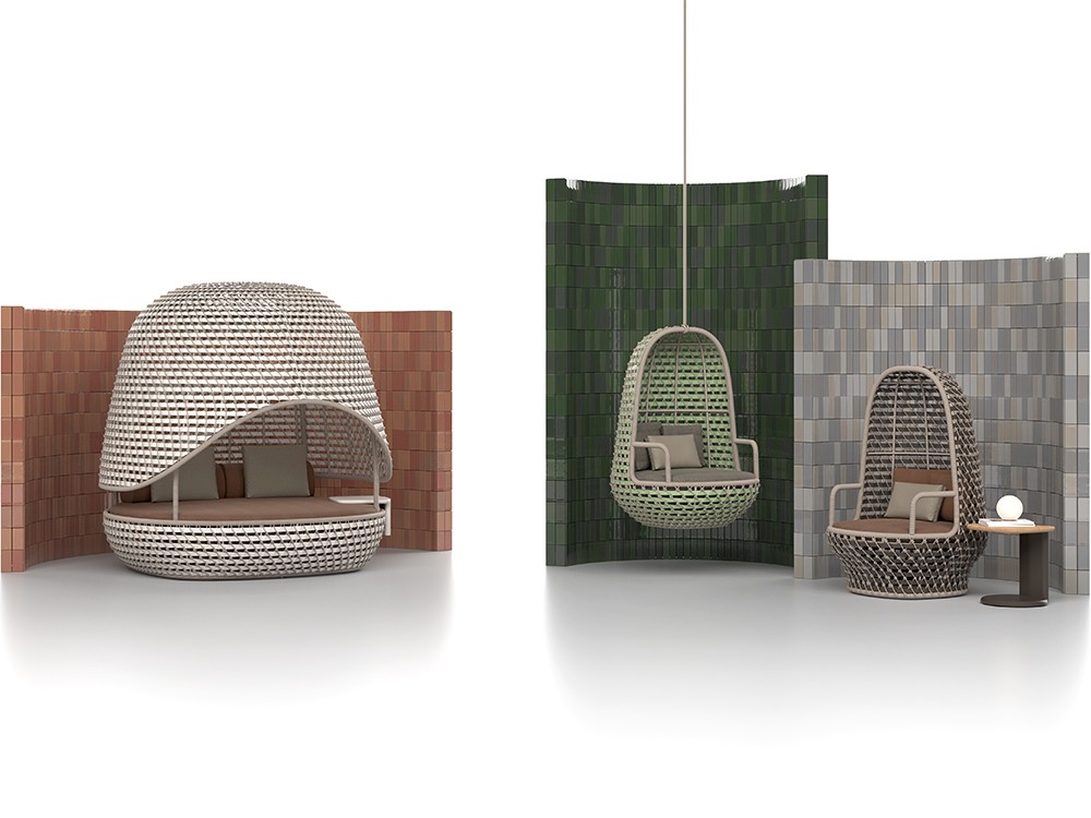 Colección de muebles para exterior Koro de SKLD