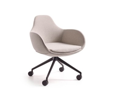 Silla giratoria con ruedas para oficina  Punk de Beltá Frajumar