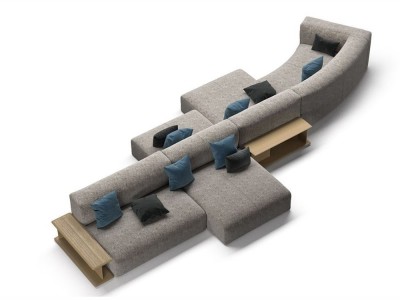 Sofá modular esquinero Suit Beltá & Frajumar