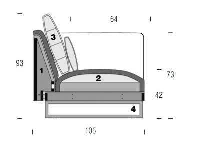 Rinconera modular Wing Beltá & Frajumar