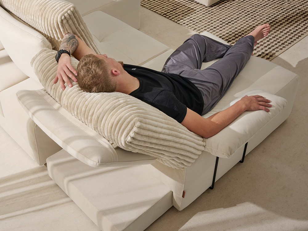 Diseño minimalista de líneas rectas Van Gogh, tapizado en dos tejidos