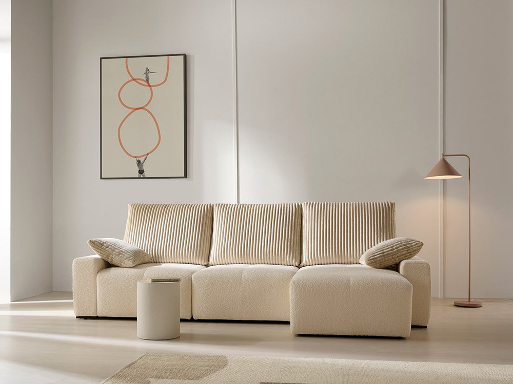 chaiselongue deslizante con brazo recto que se desliza con el asiento Van Gogh Acomodel