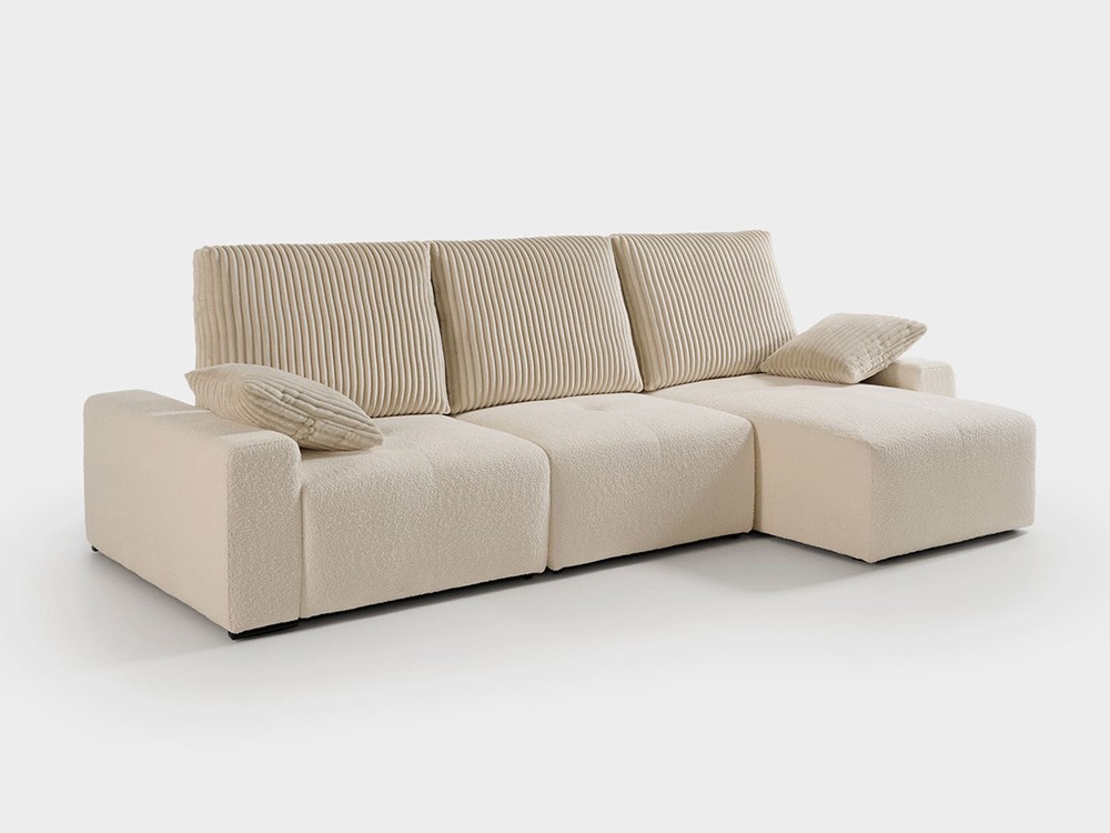 Inspirado en las líneas rectas minimalistas el sofá de Acomodel Van Gogh