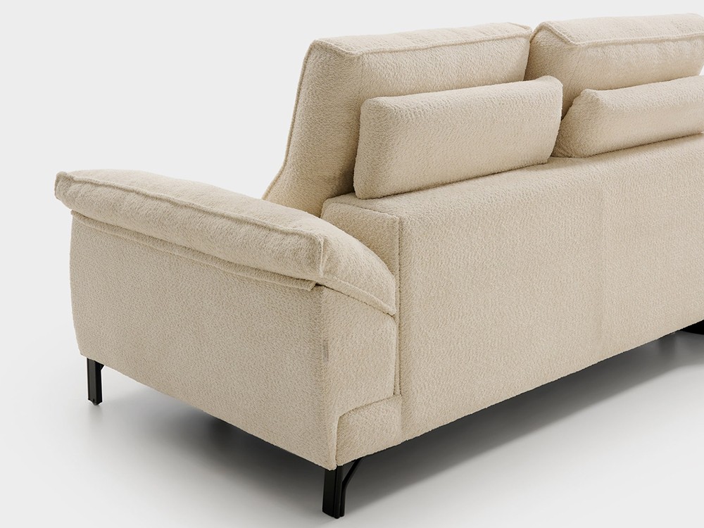 Los brazos se deslizan junto con el asiento para un mayor confort. Sandro de Acomodel