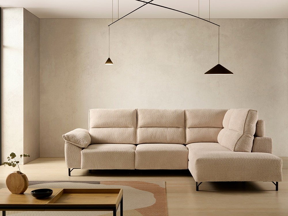 sofá rincón con asientos deslizantes Sandro de Acomodel