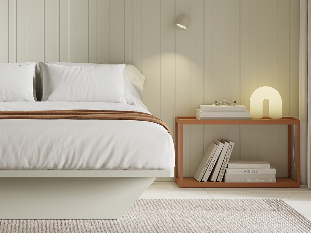 Mesa auxiliar Kub Cristal