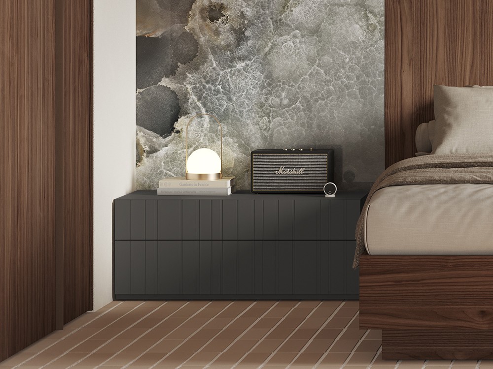 Disponible en tres medidas Compact Codic mesita de noche de Vive muebles.