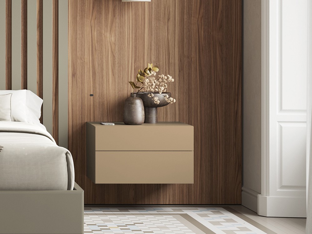 Combina tu mesita de noche Compact con los cabeceros de Vive muebles