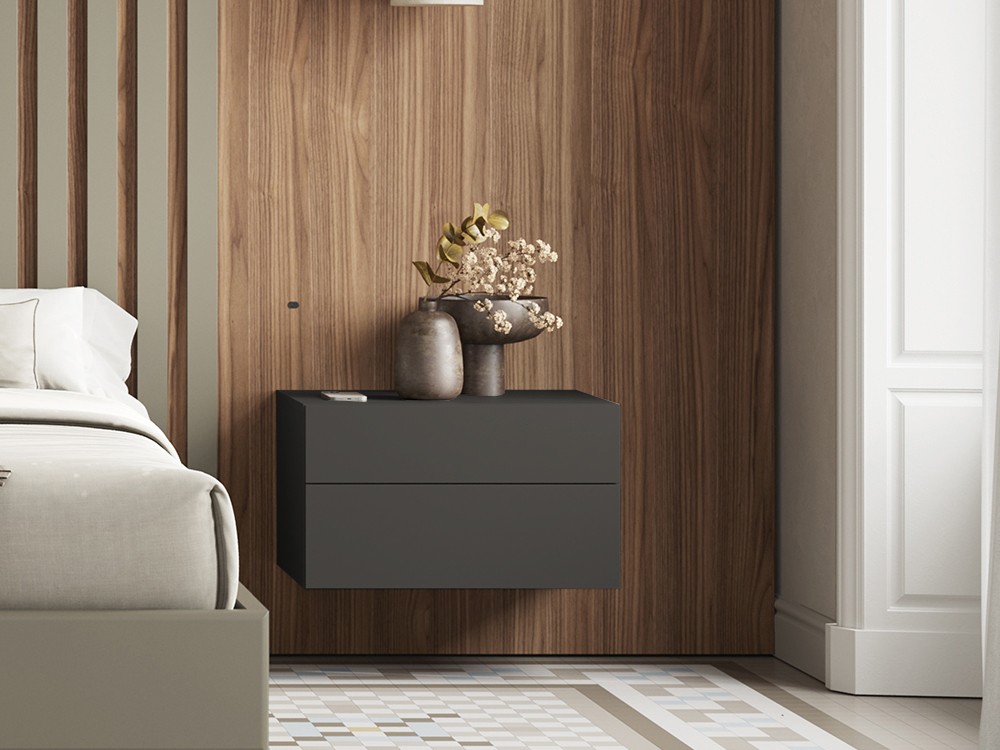 En nuestra web te ofrecemos los acabados lacados más solicitados de Compact mesita de noche