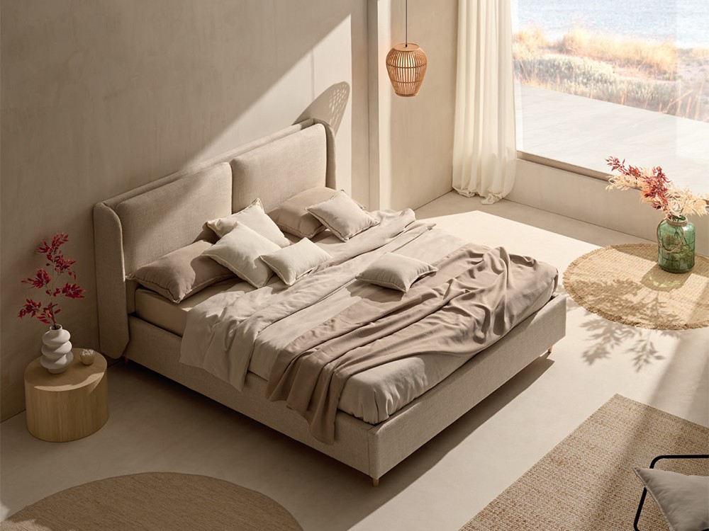 Escoge entre los tapizados que te ofrecemos para la cama Damm de Acana