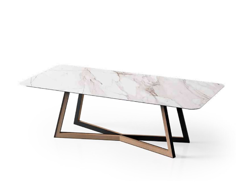 Puedes elegir entre los acabados porcelánicos o chapa natural que te mostramos Tabula