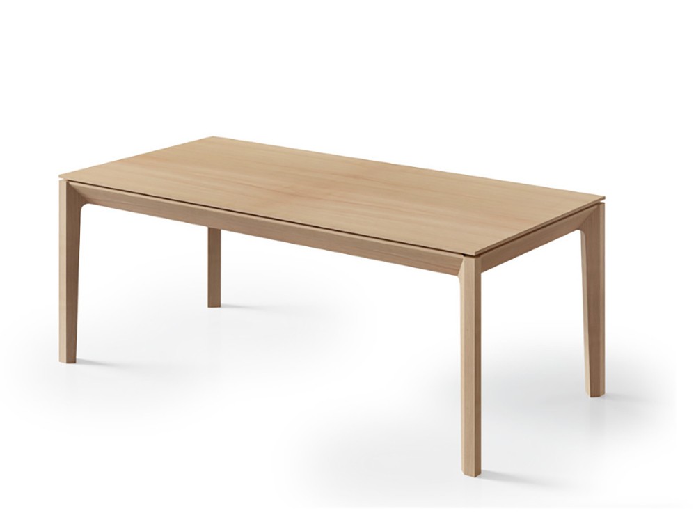 Mesa extensible chapa natural Arleth
