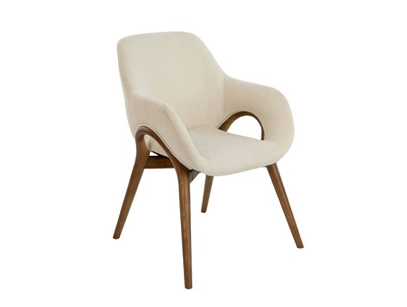 Silla de comedor tapizada 4197 de Ángel Cerdá