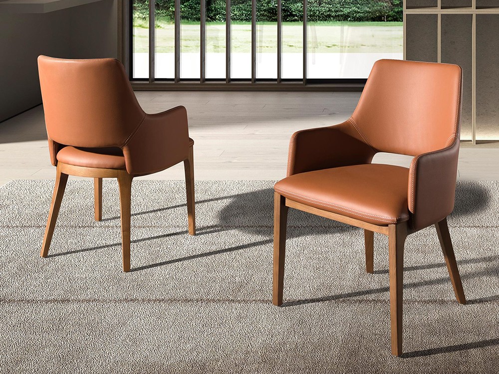 Diseño italiano para tu comedor con la silla 4157 de Ángel Cerdá