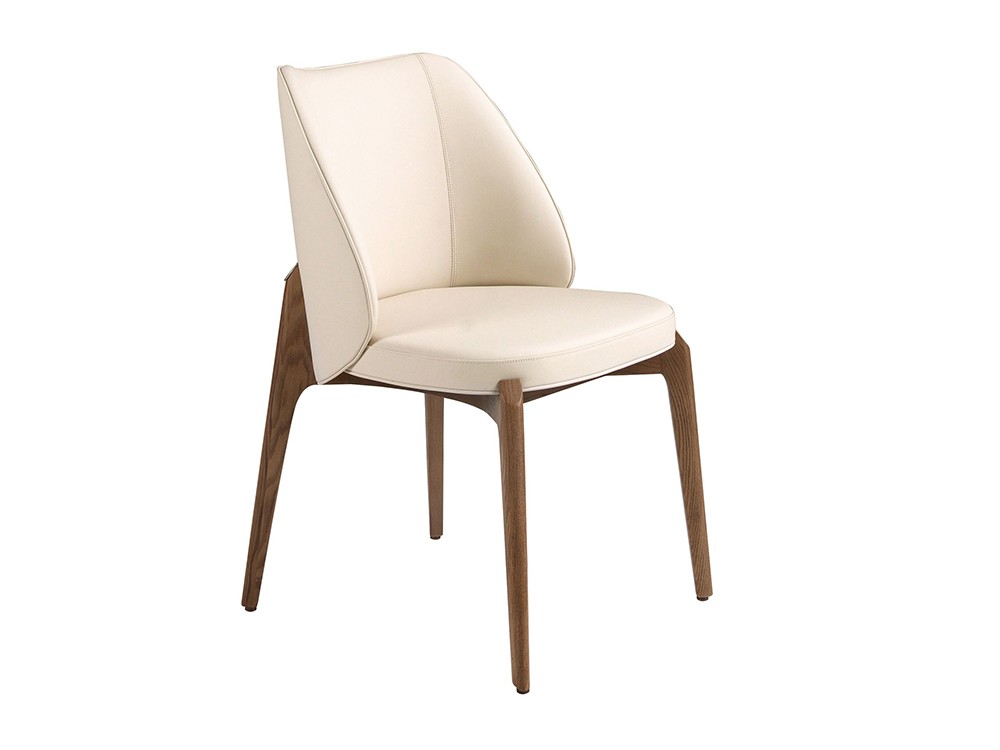 Silla de comedor tapizada en polipiel 4207 de Ángel Cerdá