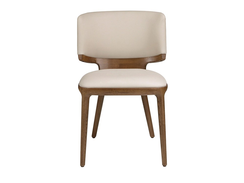 Estructura de madera maciza teñida en color nogal 4206 de Ángel Cerdá