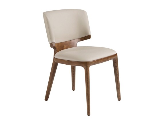 Silla de comedor tapizada en polipiel 4206 de Ángel Cerda