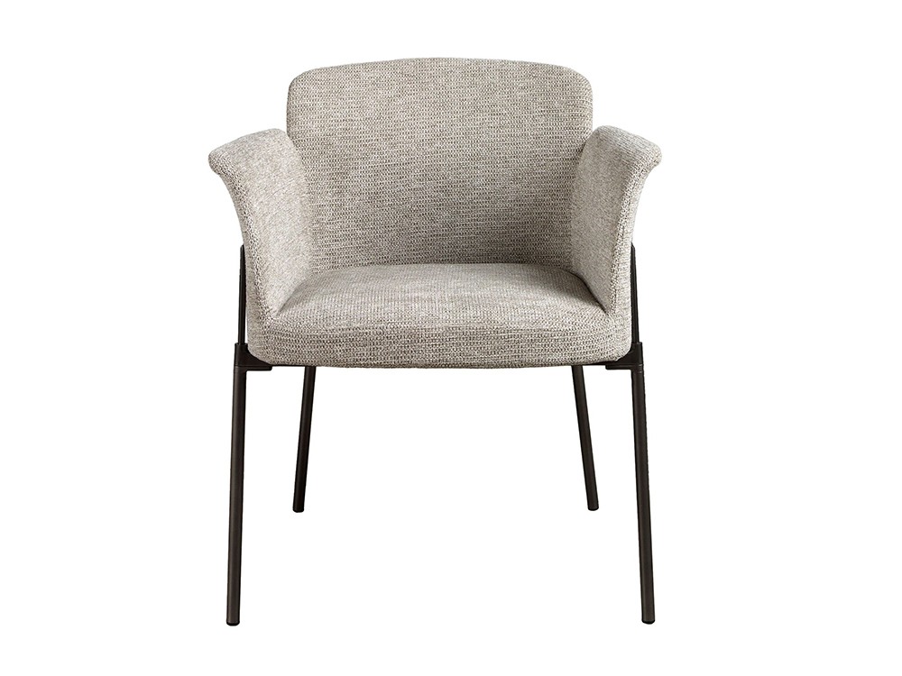 Con reposabrazos, elegante y confortable, silla de comedor tapizada 4170 de Ángel Cerdá