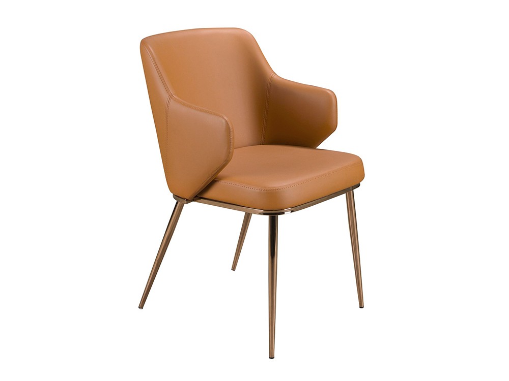 Silla de comedor tapizada en polipiel 4162 de Ángel Cerdá