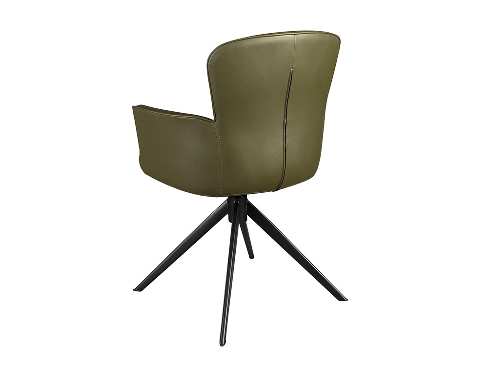 Asiento de generosas dimensiones con respaldo alto, silla 4192 de Ángel Cerdá