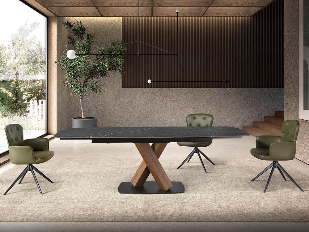 Diseño vanguardista para tu comedor con la silla tapizada 4192 de Ángel Cerdá