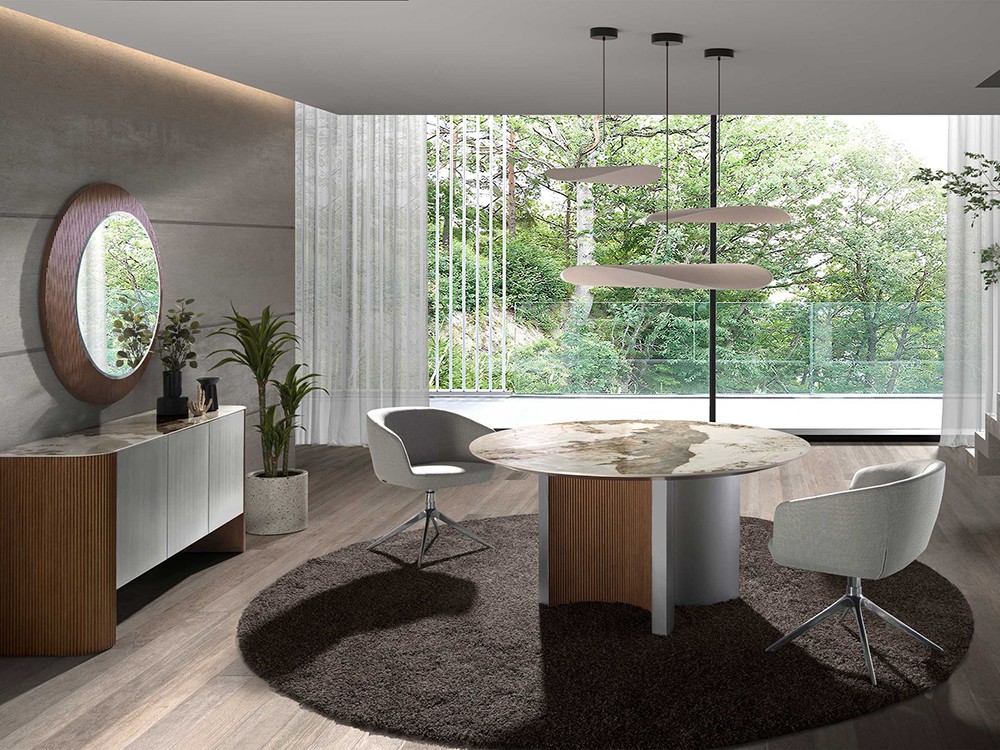 Combina con otras piezas de la colección para comedor de Angel Cerdá