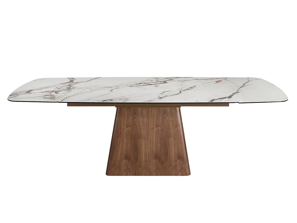 Diseño vanguardista para la mesa de comedor con dos extensiones 1158 de Ángel Cerdá