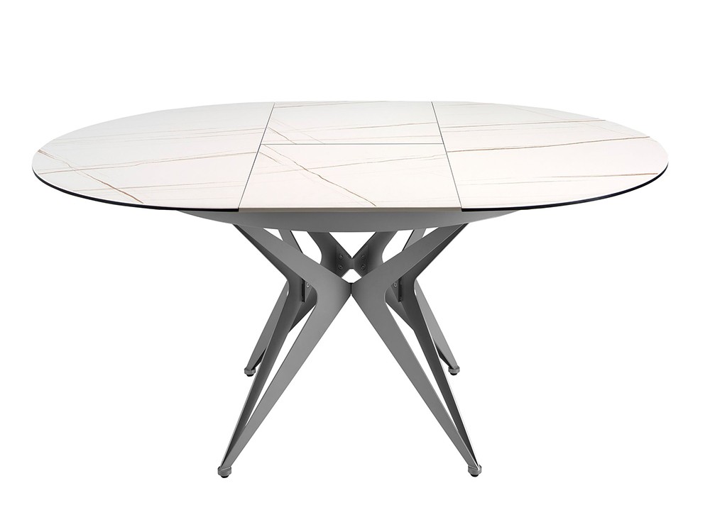 Diseño vanguardista para la mesa extensible redonda para comedor 1119 de Ángel Cerdá