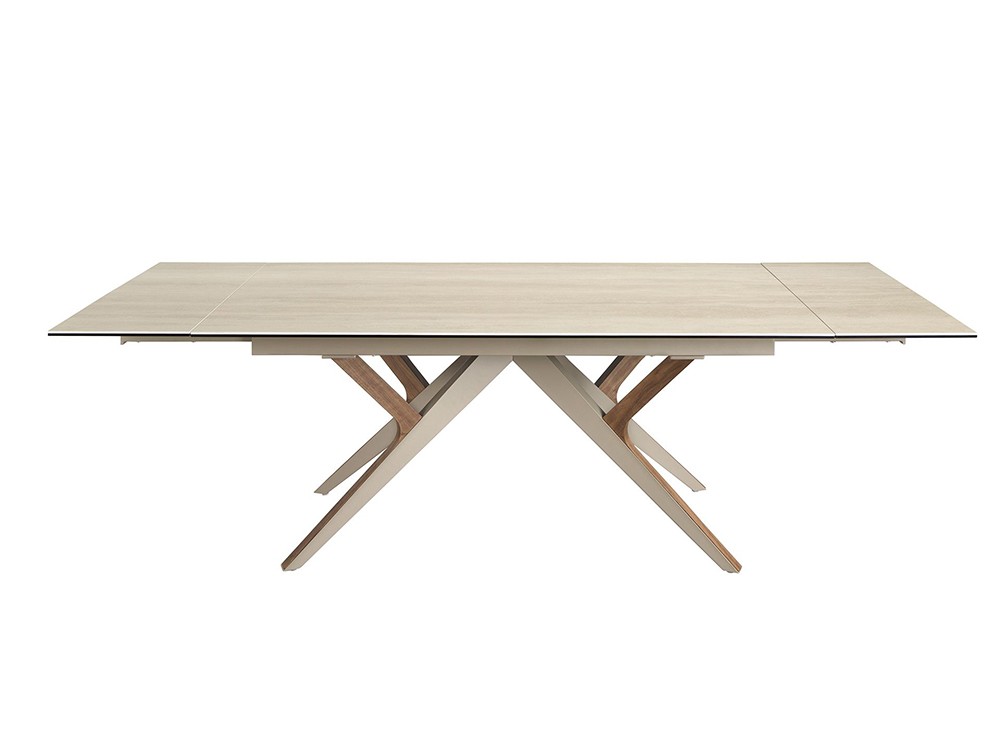 Diseño vanguardista para la mesa extensible de comedor 1155 de Ángel Cerdá