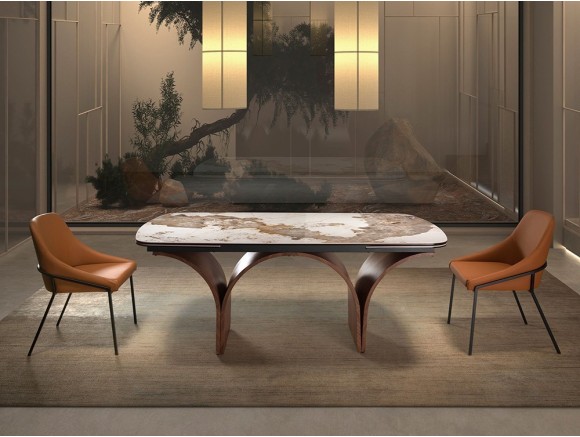 Mesa extensible porcelánico 1156 de Ángel Cerdá