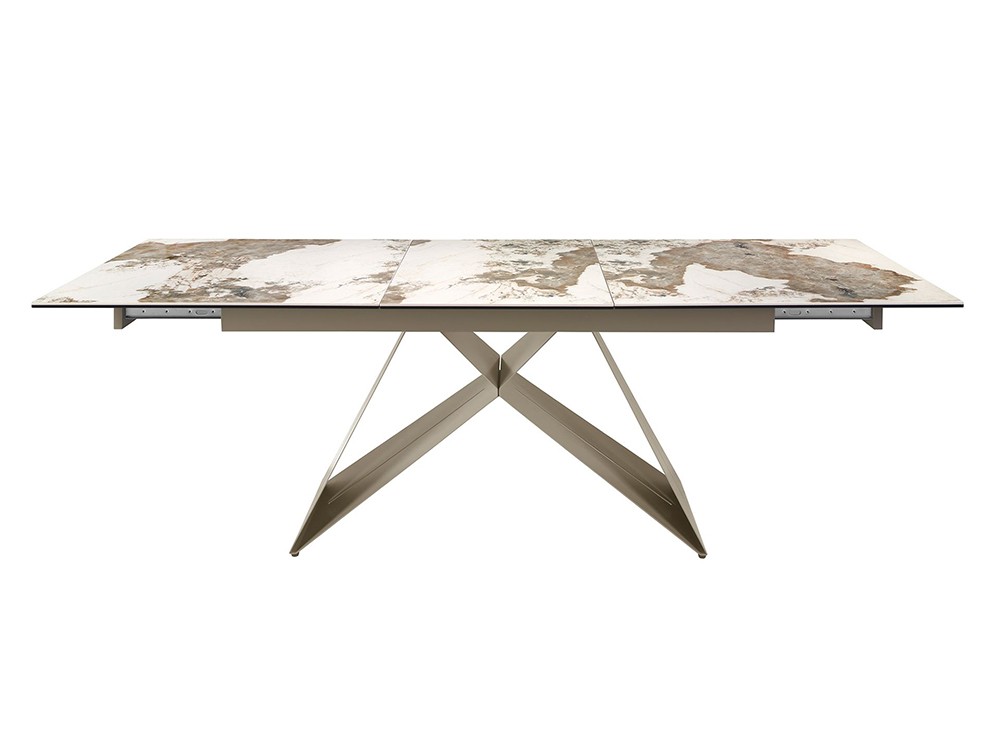 Diseño vanguardista de la colección Ángel Cerda para la mesa 1114