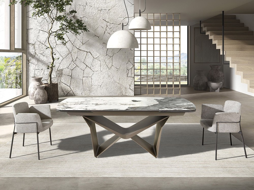 Mesa de comedor extensible 1154 de Ángel Cerdá